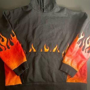 Fashion Nova Men Hoodie - Fire